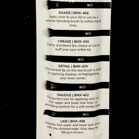 MODA PRO 5 Piece Deluxe Eye Brush Set - Picture 2 of 4